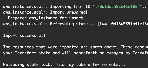 How to use Terraform Import